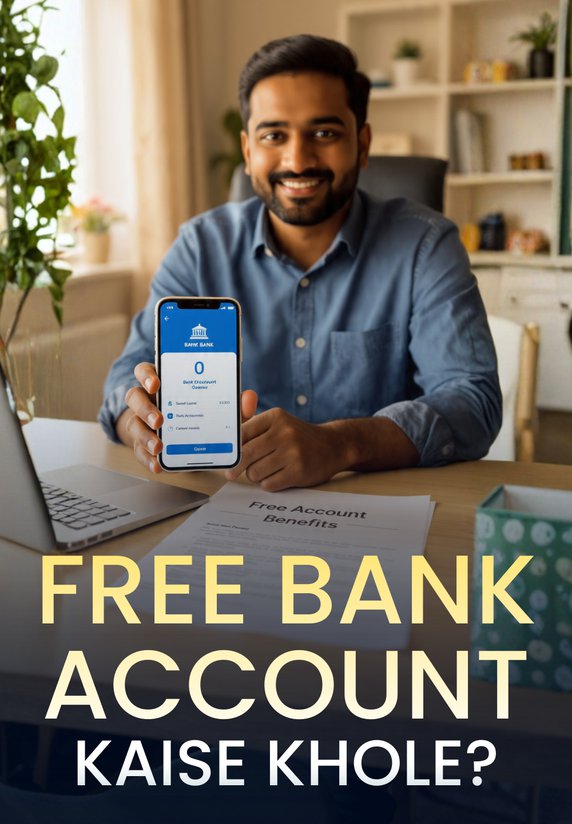 Free Bank Account Kaise Khole?