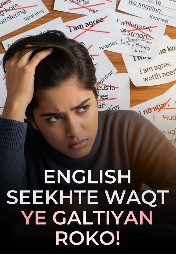 English Seekhte Waqt Ye Galtiyan Roko!