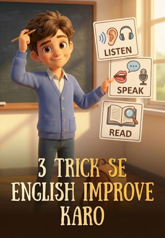 3 Trick Se English Improve Karo