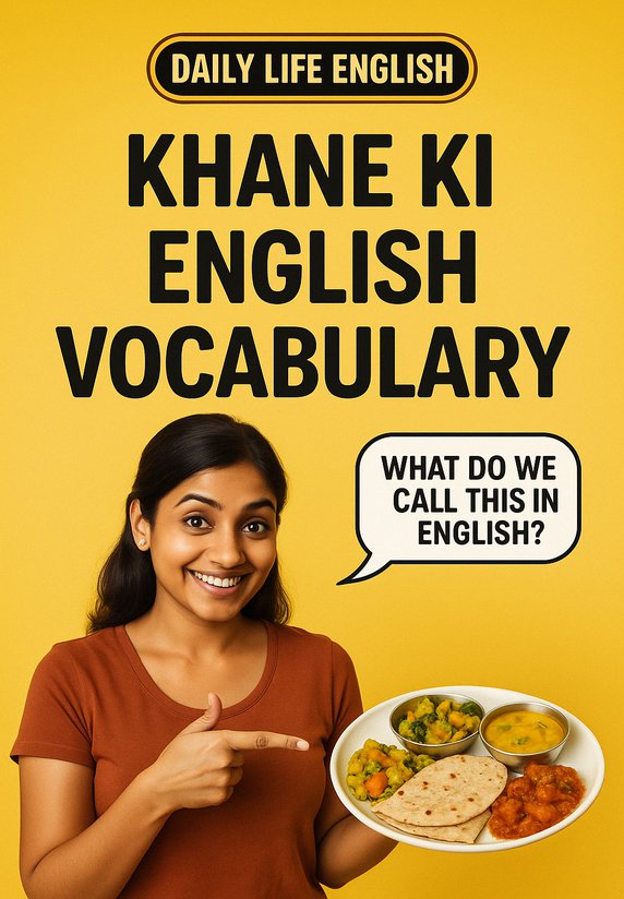 Khane Ki English Vocabulary