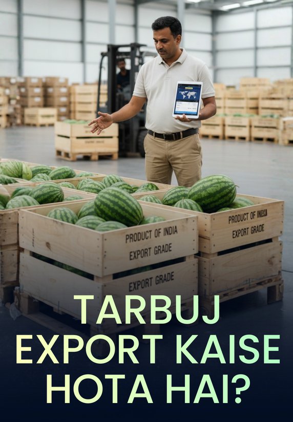 Tarbuj Export Kaise Hota Hai?