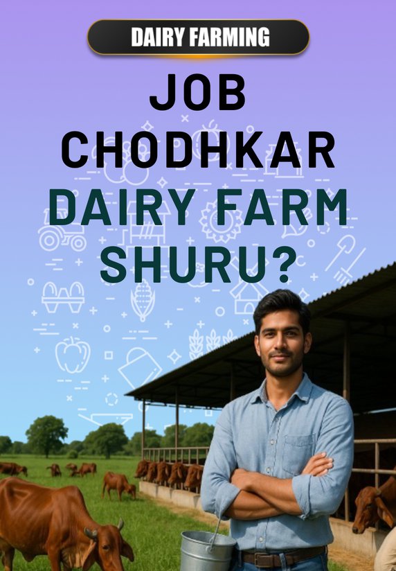 Job Chodhkar Dairy Farm Shuru?