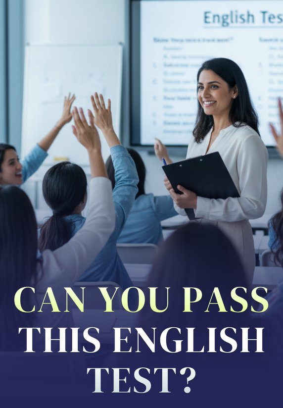 Can You Pass This English Test?