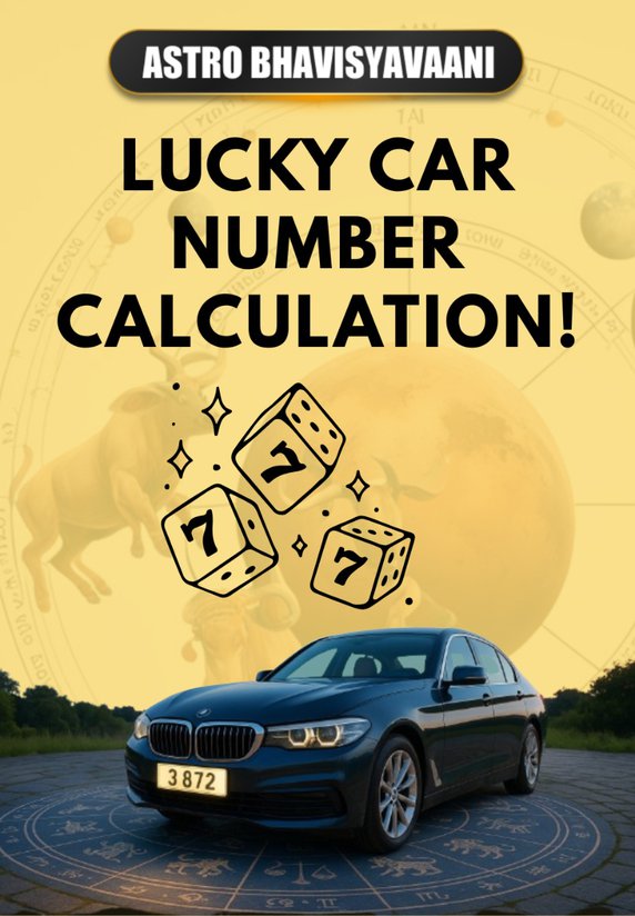 Lucky Car Number Calculation!
