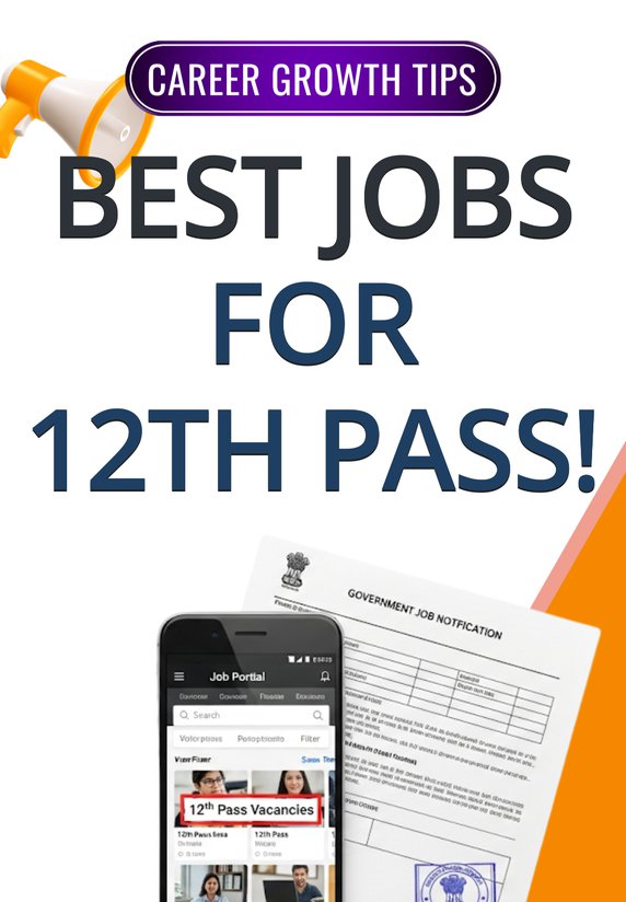 Best Jobs For 12th Pass !