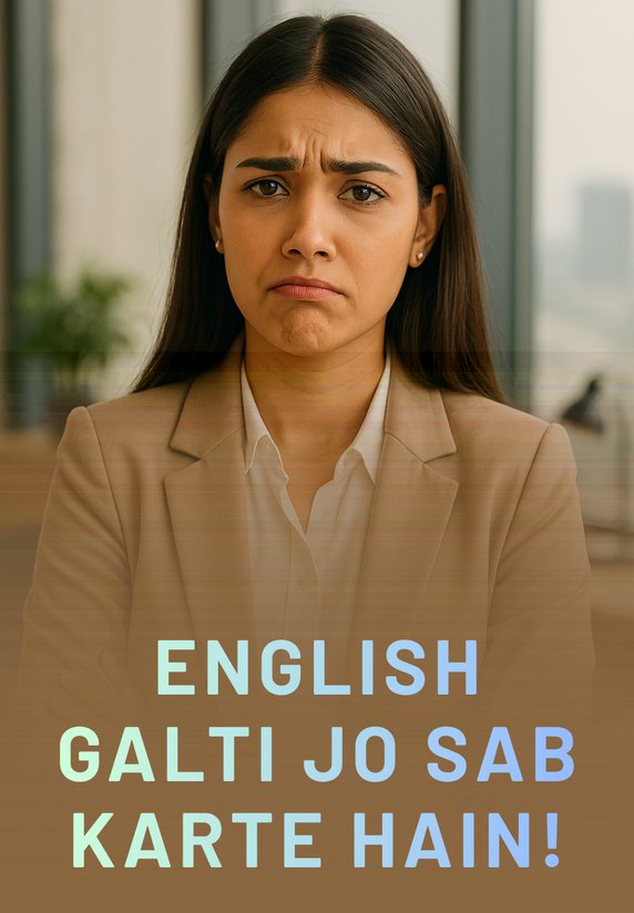 English Galti Jo Sab Karte Hain!