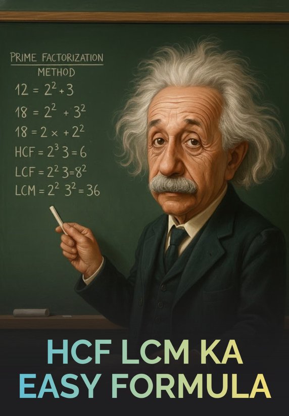 HCF LCM Ka Easy Formula