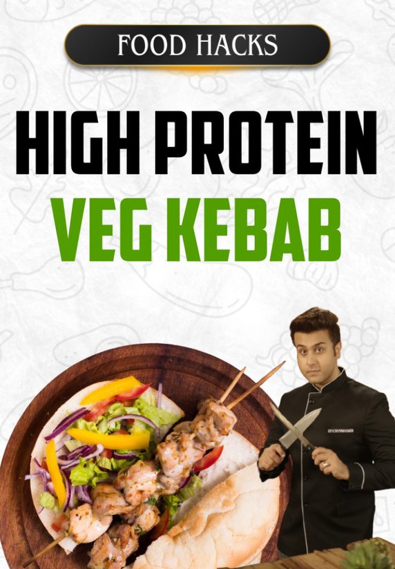 High Protein Veg Kebab