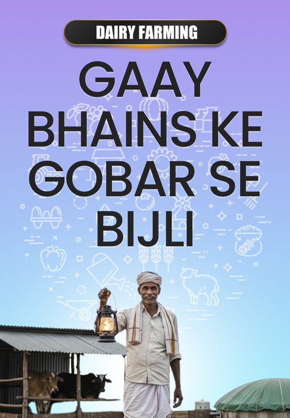 Gaay Bhains Ke Gobar Se Bijli