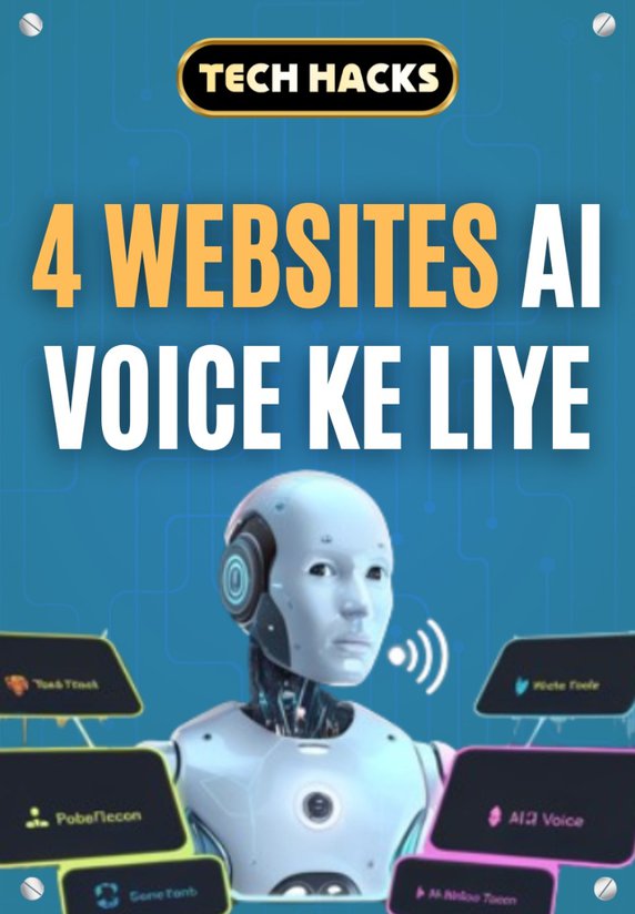 4 Websites Ai Voice Ke Liye