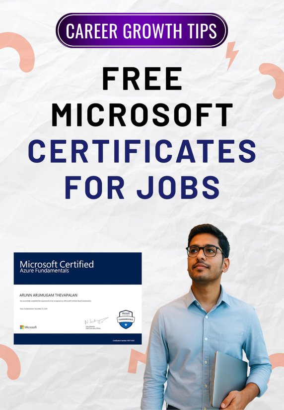 Free Microsoft Certificates For Jobs