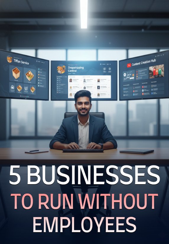 5 Businesses To Run Without Employees