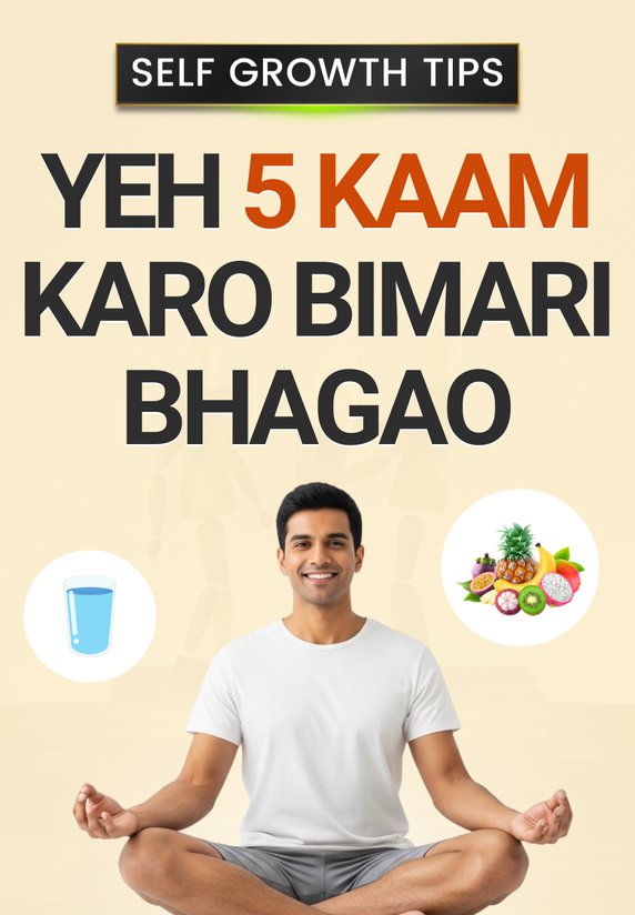 Yeh 5 Kaam Karo, Bimari Bhagao