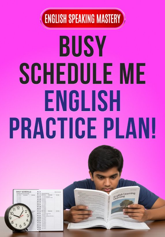 Busy Schedule Me English Practice Plan!