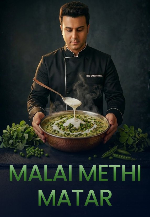 Malai Methi Matar