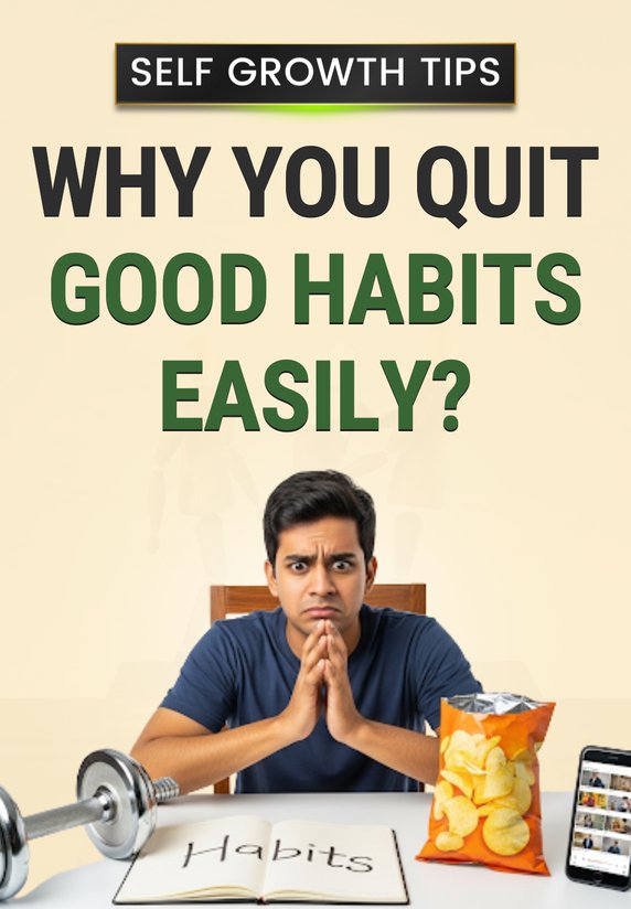 Why You Quit Good Habits Easily