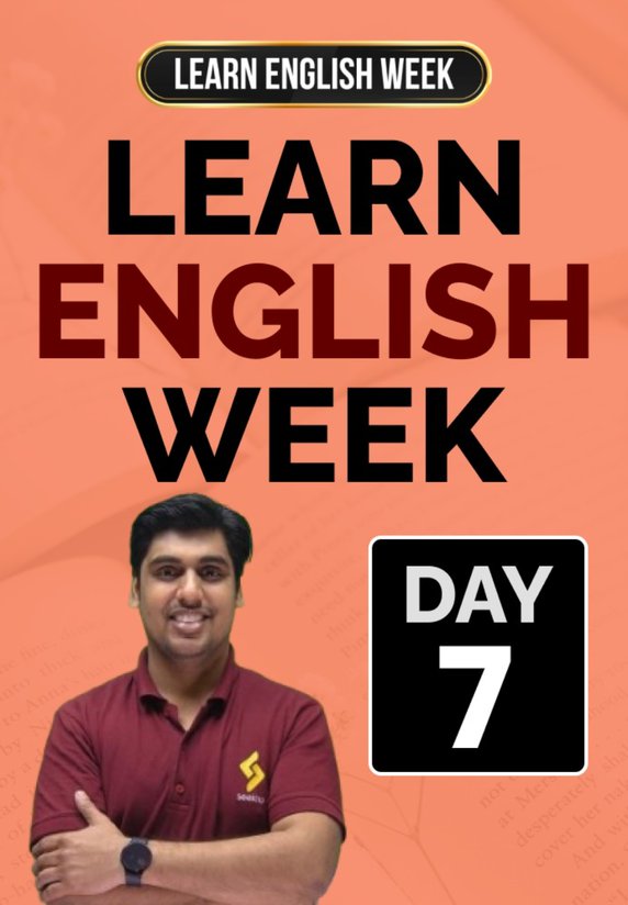 Learn English Week - Day 7