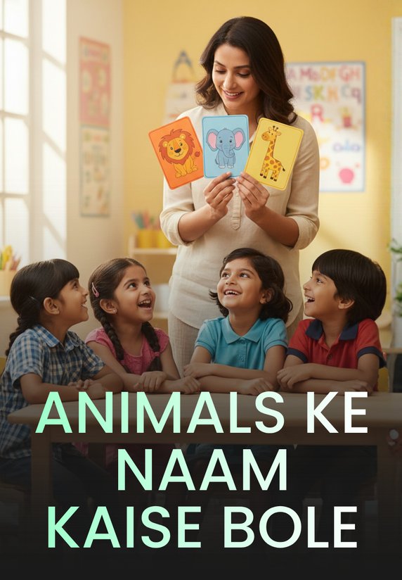 Animals Ke Naam Kaise Bole