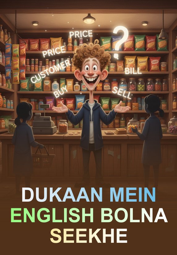 Dukaan Mein English Bolna Seekhe