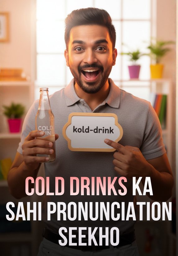 Cold Drinks Ka Sahi Pronunciation Seekho
