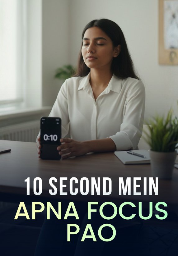 10 Second Mein Apna Focus Pao