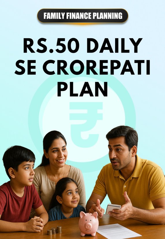 Rs.50 Daily Se Crorepati Plan