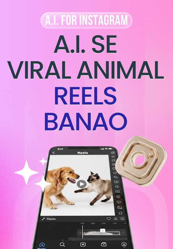 A.I. Se Viral Animal Reels Banao