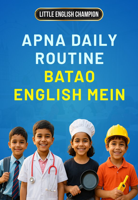 Apna Daily Routine Batao English Mein