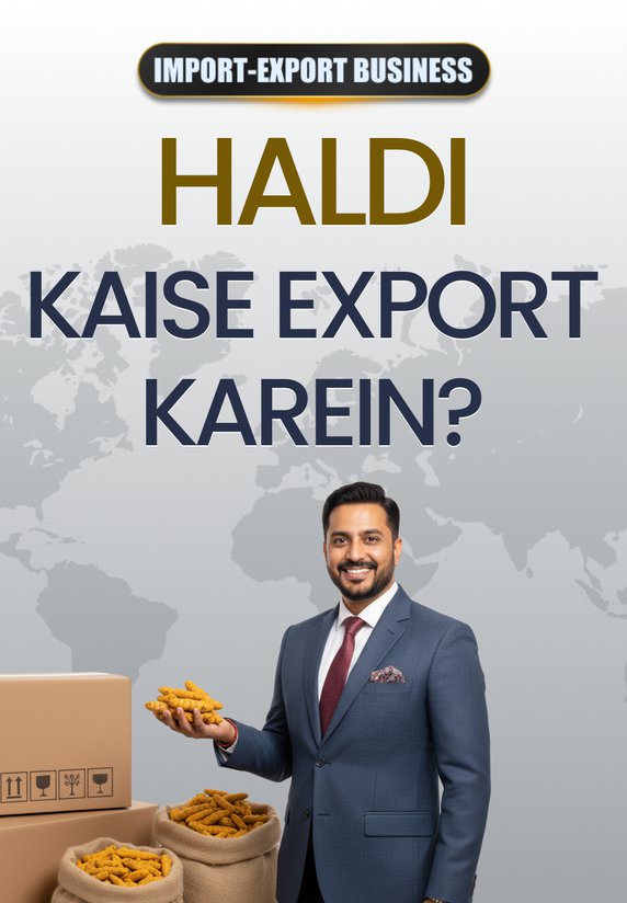 Haldi Kaise Export Karein?