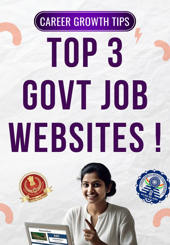 Top 3 Govt Job Websites !