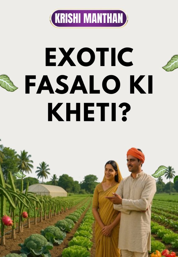 Exotic Fasalo Ki Kheti?