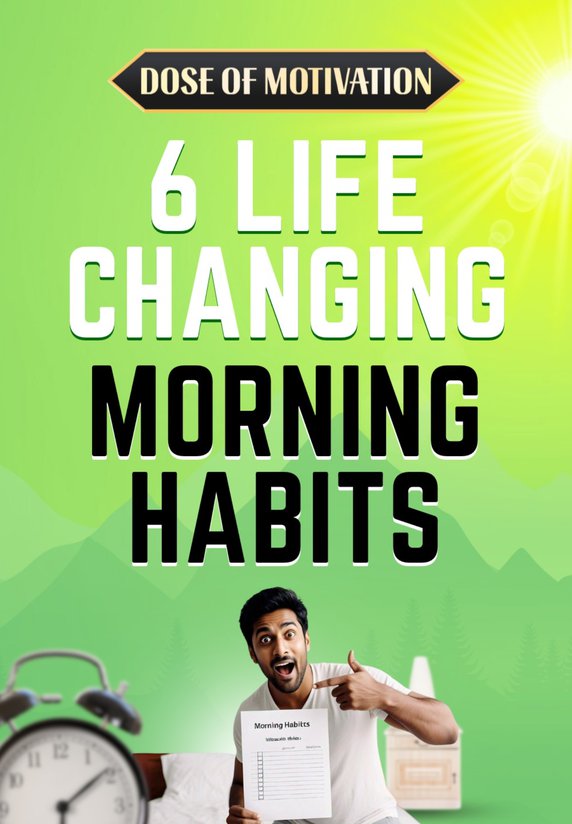 6 Life Changing Morning Habits