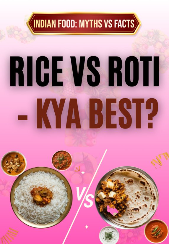 Rice Vs Roti – Kya Best?