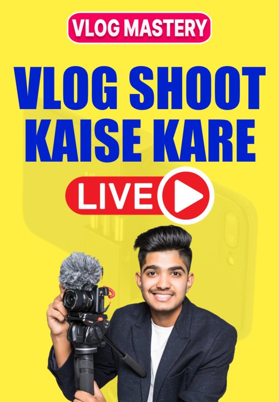 Vlog Shoot kaise Kare LIVE