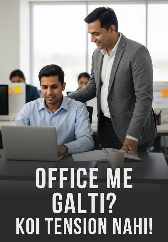 Office Me Galti? Koi Tension Nahi!