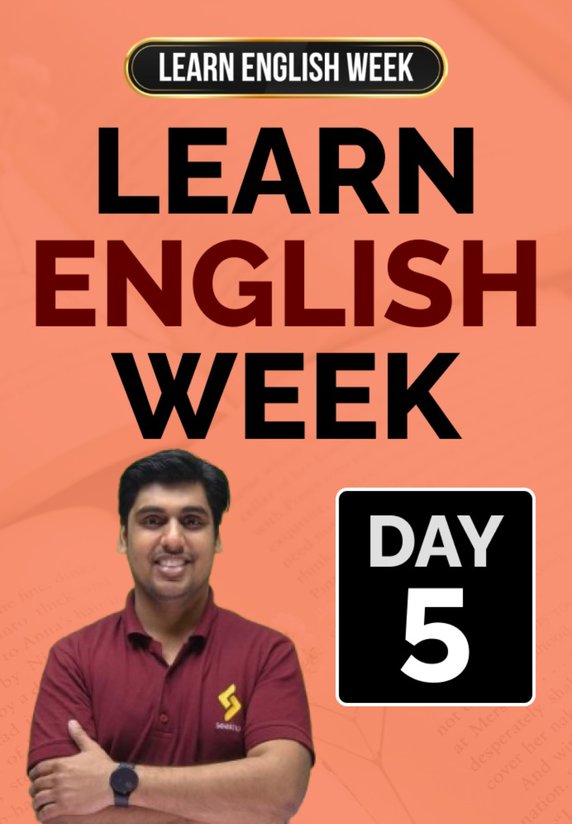 Learn English Week - Day 5