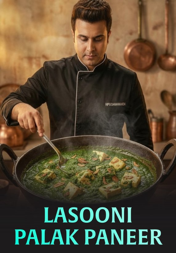 Lasooni Palak Paneer