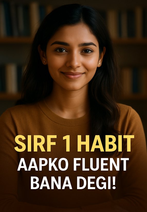Sirf 1 Habit Aapko Fluent Bana degi!