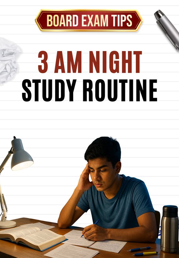 3 Am Night Study Routine