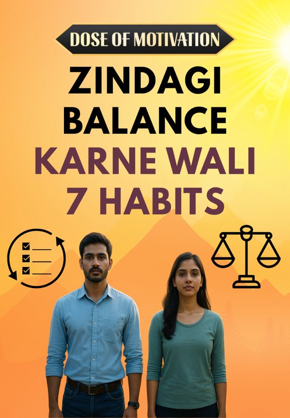Zindagi Balance Karne Wali 7 Habits