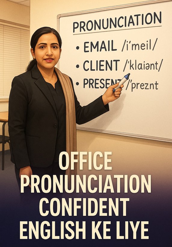 Office Pronunciation Confident English Ke Liye
