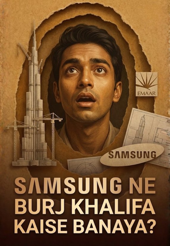 Samsung Ne Burj Khalifa Kaise Banaya?
