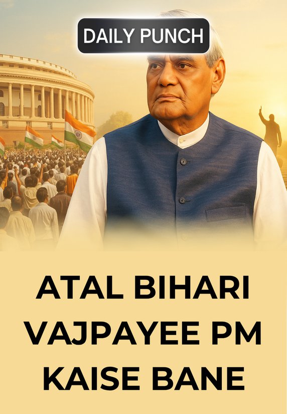 Atal Bihari Vajpayee PM Kaise Bane