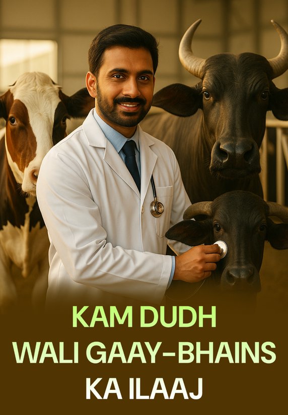 Kam Dudh Wali Gaay-Bhains Ka Ilaaj