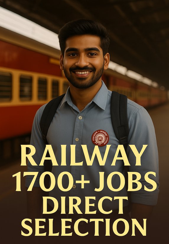 Railway 1700+ Jobs Direct Selection
