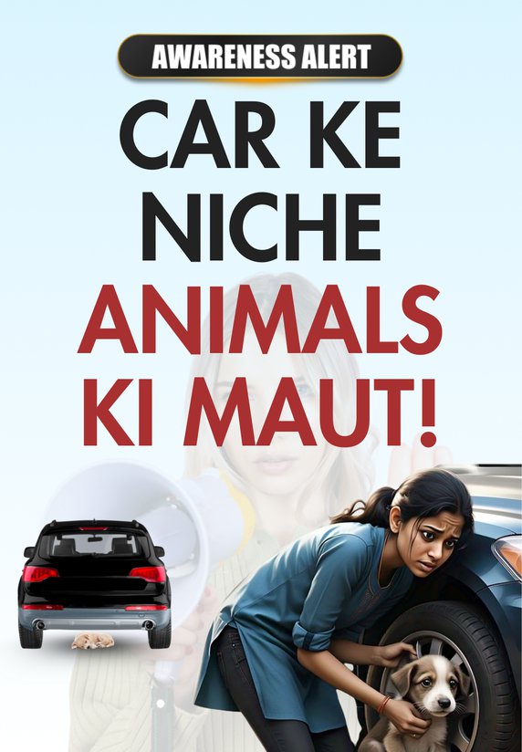 Car Ke Niche Animals Ki Maut!