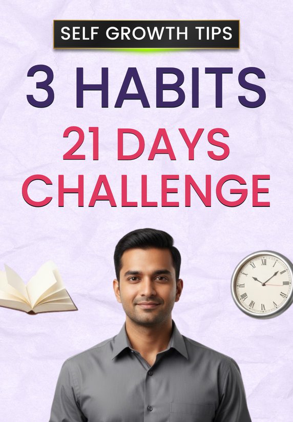 3 Habits 21 Days Challenge
