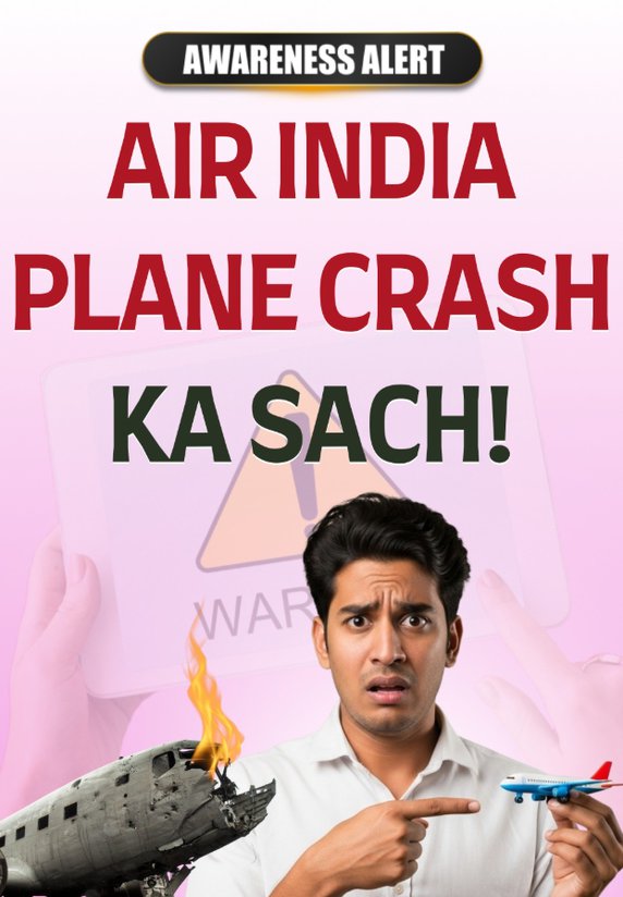 Air India Plane Crash Ka Sach!