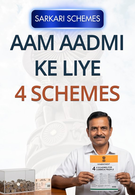 Aam Aadmi Ke Liye 4 Schemes