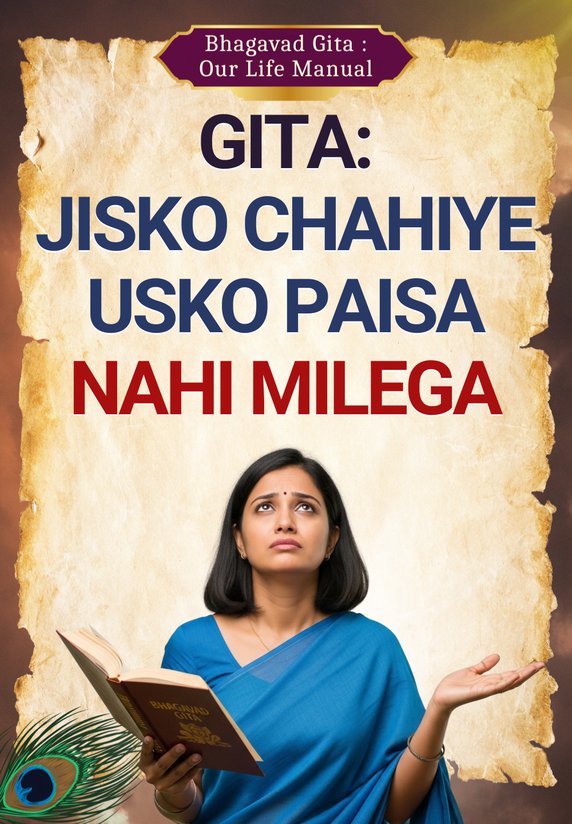 Gita: Jisko Chahiye Usko Paisa Nahi Milega